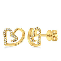 Parkplace Jewelers Heart Shape Diamond Fashion Earrings 93688PPTXERYG