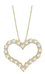 Parkplace Jewelers Heart Shape Diamond Pendant 94050PPFGPDYG-2.00