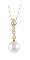 Parkplace Jewelers Pearl & Diamond Fashion Pendant 56048PPFGPDWPYG