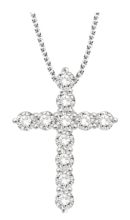 Parkplace Jewelers Cross Diamond Pendant 96450PPFGPDWG-1.50