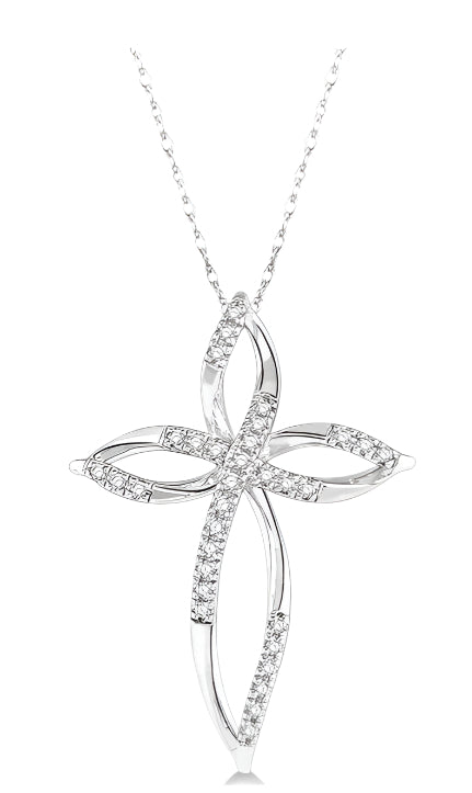 Parkplace Jewelers Cross Diamond Fashion Pendant 957A8PPTSPDWG