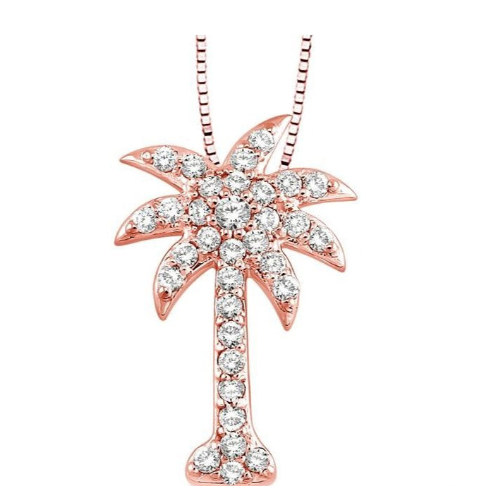 Parkplace Jewelers Palm Tree Diamond Fashion Pendant 63713PPFXPDPG