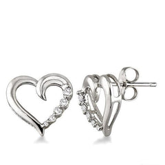 Parkplace Jewelers Heart Shape Journey Diamond Fashion Earrings 93669PPTXERWG