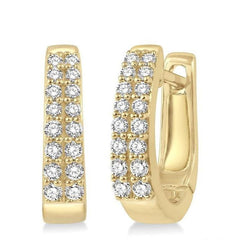 Parkplace Jewelers Petite Diamond Huggie Fashion Earrings 637C5PPFGERYG