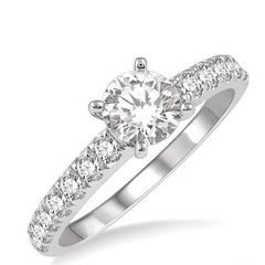 Parkplace Jewelers Round Shape Diamond Engagement Ring 24473PPFHWG-LE