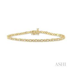ASHI Baguette Diamond Fashion Bracelet 75731PPFHYG