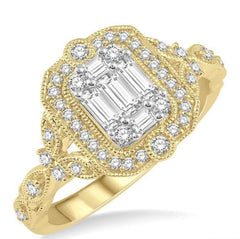 Parkplace Jewelers Halo Fusion Diamond Engagement Ring 118B3PPFVYW