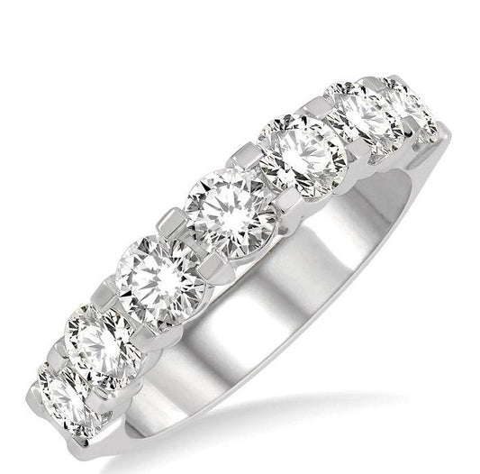 Parkplace Jewelers 7 Stone Diamond Wedding Band 33290PPFGWG-1.50