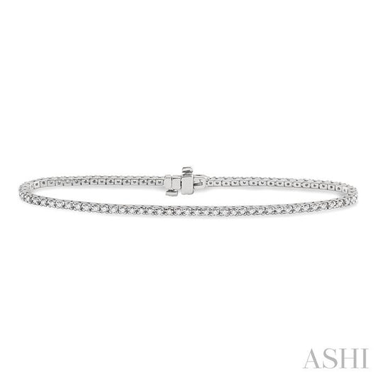 ASHI Diamond Tennis Bracelet 70161PPFHWG