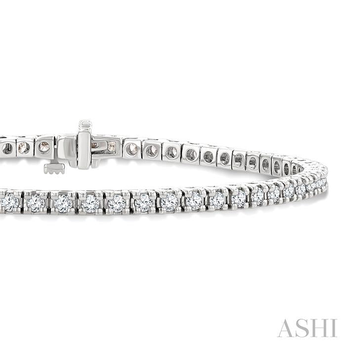 ASHI Diamond Tennis Bracelet 70162PPFHWG