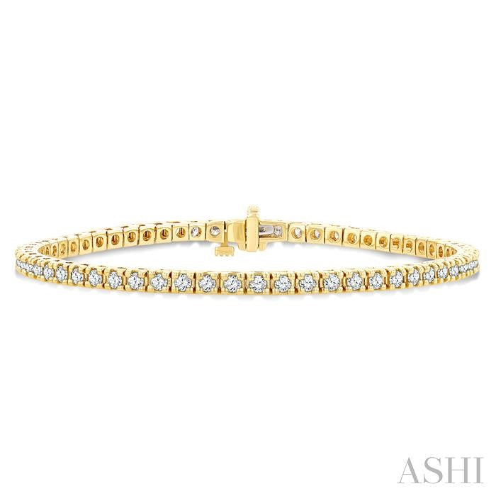 ASHI Diamond Tennis Bracelet 70162PPFHYG