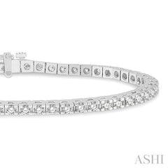 ASHI Diamond Tennis Bracelet 70163PPFHWG