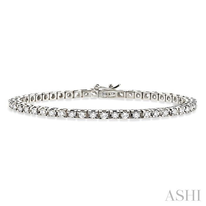 ASHI Diamond Tennis Bracelet 70164PPFHWG