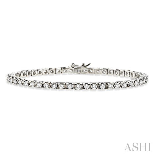 ASHI Diamond Tennis Bracelet 70164PPFHWG