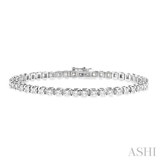 ASHI Diamond Tennis Bracelet 70165PPFHWG