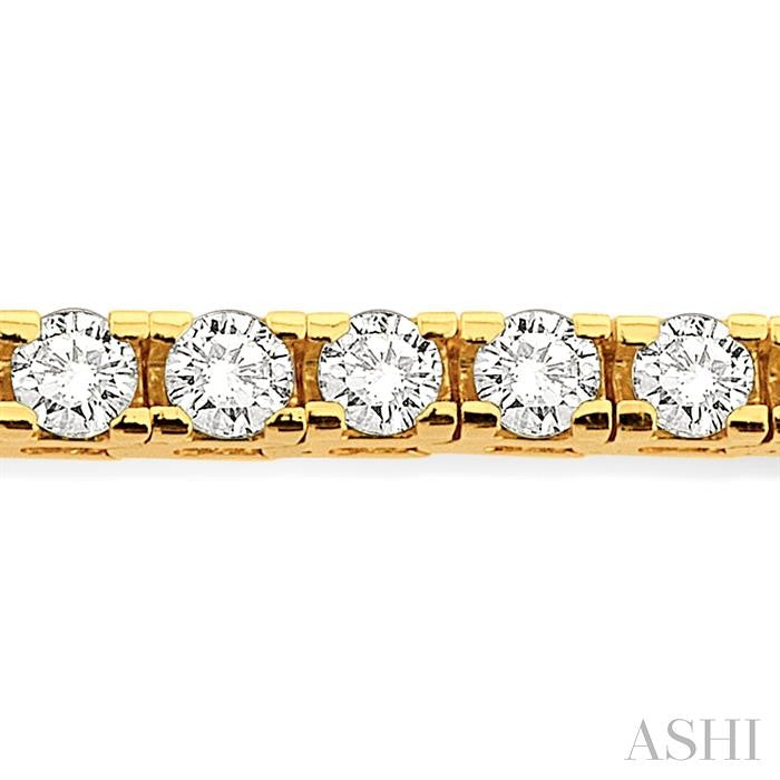 ASHI Diamond Tennis Bracelet 70166PPFHYG