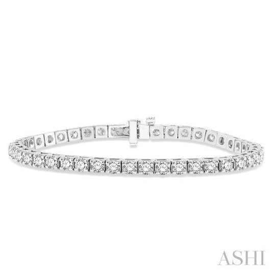ASHI Diamond Tennis Bracelet 70167PPFHWG
