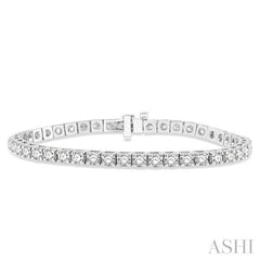 ASHI Diamond Tennis Bracelet 70167PPFHWG