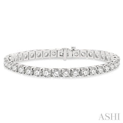 ASHI Diamond Tennis Bracelet 7016MPPFHWG-12.00
