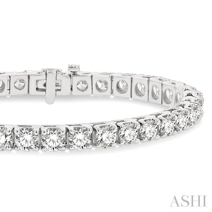 ASHI Diamond Tennis Bracelet 7016MPPFHWG-12.00