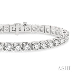 ASHI Diamond Tennis Bracelet 7016MPPFHWG-12.00