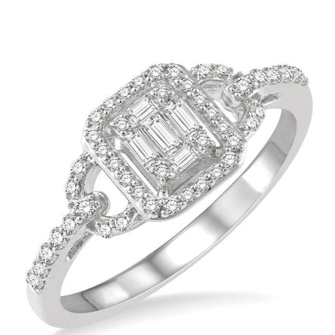 Parkplace Jewelers Halo Fusion Diamond Engagement Ring 297F4PPFHWG