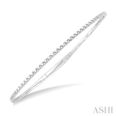 ASHI Diamond Halfway Triangle Flex Bangle 702W6PPFGWG