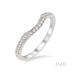 ASHI Diamond Wedding Band 15798PPFHWG-WB