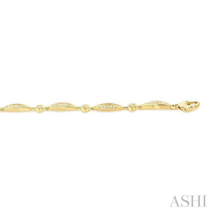 ASHI Diamond Fashion Bracelet 7047QPPTSYG
