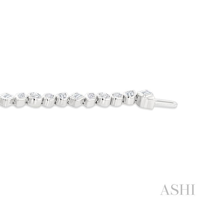 ASHI Mixed Shape Diamond Fashion Bracelet 70574PPFGWG