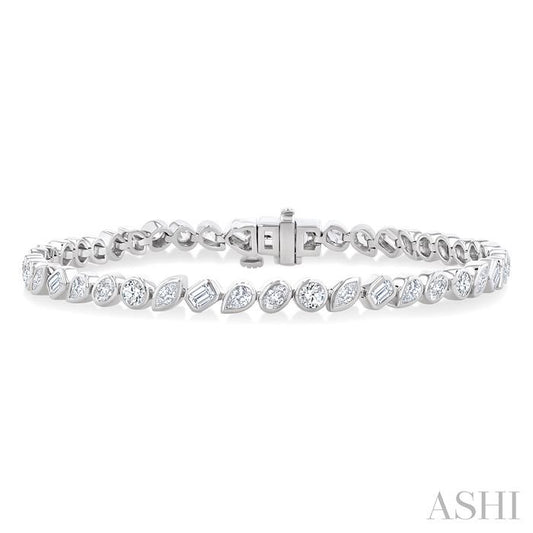 ASHI Mixed Shape Diamond Fashion Bracelet 70574PPFGWG