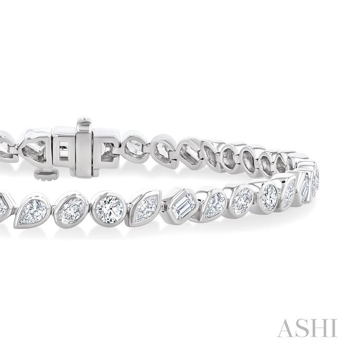 ASHI Mixed Shape Diamond Fashion Bracelet 70574PPFGWG
