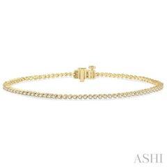 ASHI Diamond Tennis Bracelet 70721PPFGYG