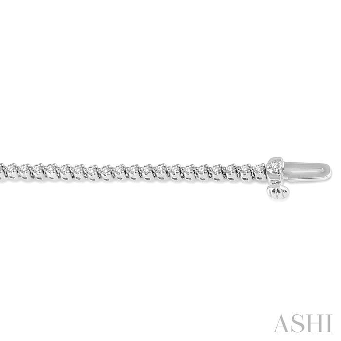 ASHI Diamond Tennis Bracelet 70721PPFHWG