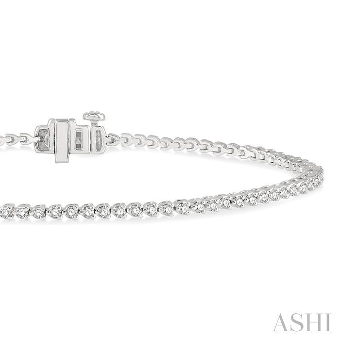 ASHI Diamond Tennis Bracelet 70721PPFHWG