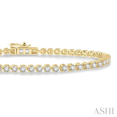 ASHI Diamond Tennis Bracelet 70723PPFGYG