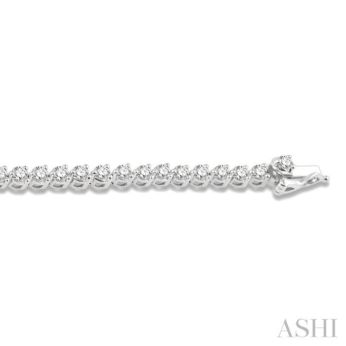 ASHI Diamond Tennis Bracelet 70723PPFHWG