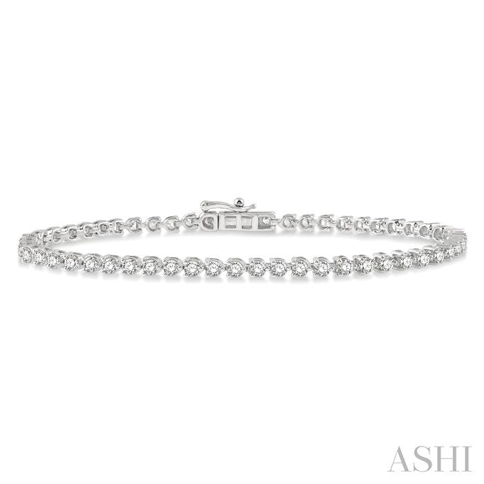 ASHI Diamond Tennis Bracelet 70723PPFHWG