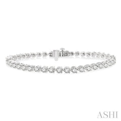 ASHI Diamond Tennis Bracelet 70724PPFHWG