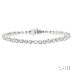 ASHI Diamond Tennis Bracelet 70725PPFHWG