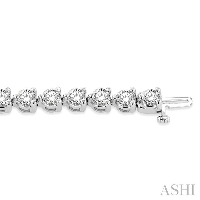 ASHI Diamond Tennis Bracelet 7072MPPFHWG