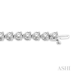 ASHI Diamond Tennis Bracelet 7072MPPFHWG