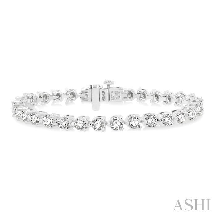 ASHI Diamond Tennis Bracelet 7072MPPFHWG