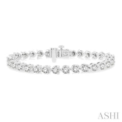 ASHI Diamond Tennis Bracelet 7072MPPFHWG