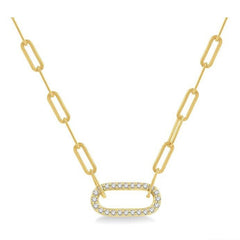 Parkplace Jewelers Paper Clip Diamond Fashion Pendant 998GQPPFHNKYG