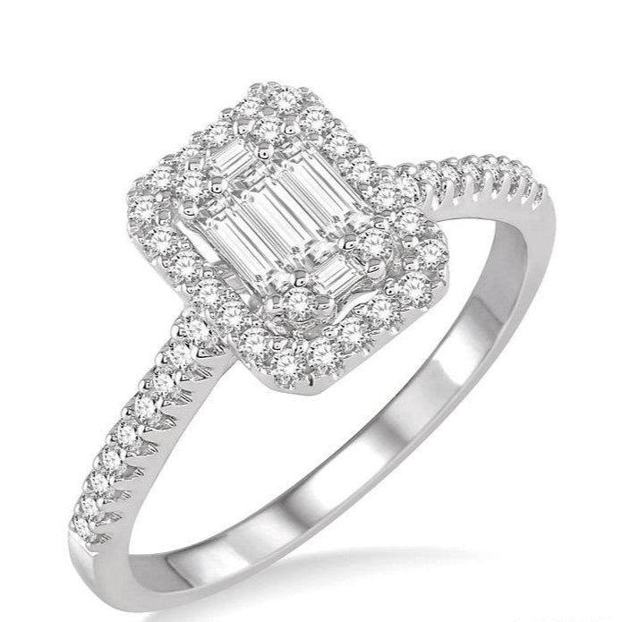 Parkplace Jewelers Halo Fusion Diamond Engagement Ring 112A3PPFVWG