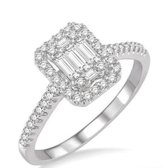 Parkplace Jewelers Halo Fusion Diamond Engagement Ring 112A3PPFVWG