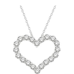 Parkplace Jewelers Heart Shape Diamond Pendant 94050PPFGPDWG-4.00