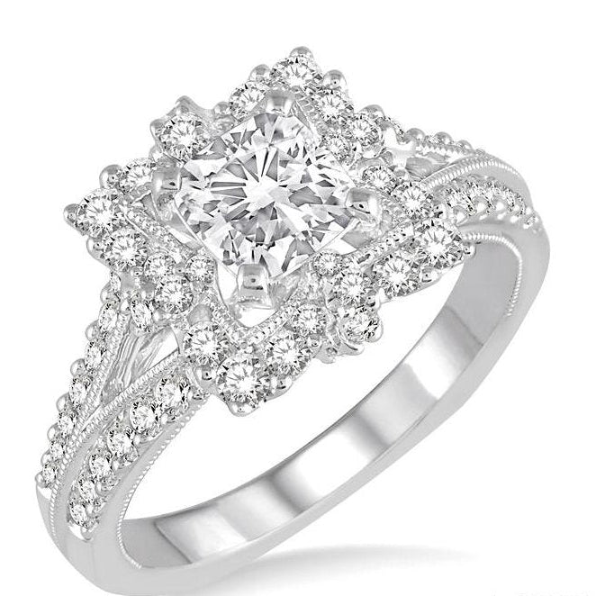 Parkplace Jewelers Princess Shape Diamond Engagement Ring 252D0PPFVWG-LE-1.45