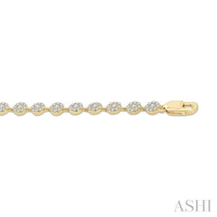 ASHI Cluster Diamond Fashion Bracelet 71271PPFGYG-1.30